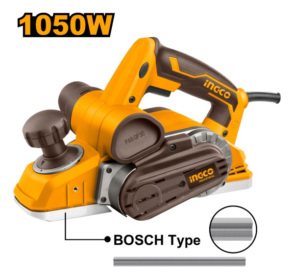 Cepillo Garlopa Carpintero Ingco 1050w Pl10508 1600rpm - Imagen 3