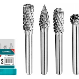 Set 5 Fresas De Tugsteno 6 Mm Total Takc0651