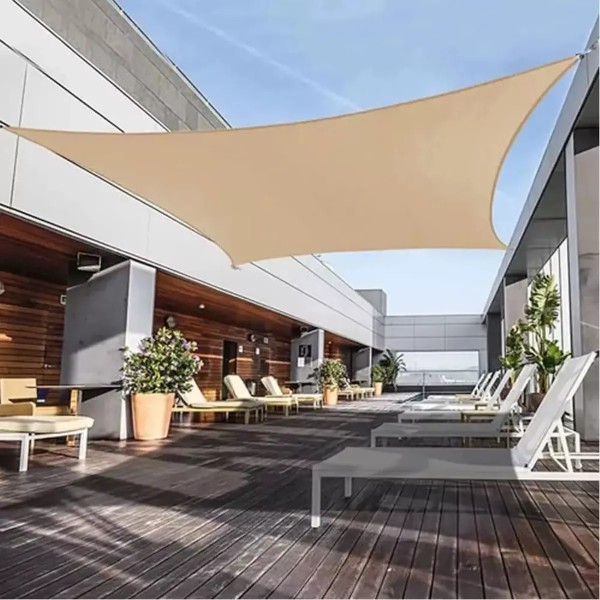 Lona Toldo Vela Rectangular Malla Sombra Filtro Uv 3x5 Mt - Imagen 4