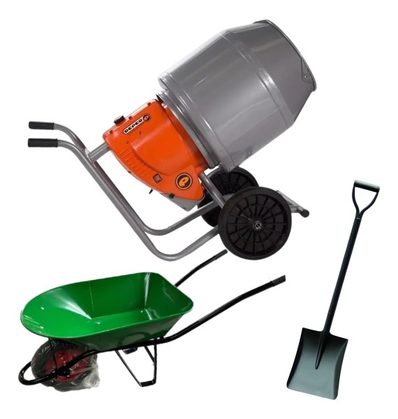 Hormigonera Trompito Deper 150 Lt 1 Hp Industrial Combo