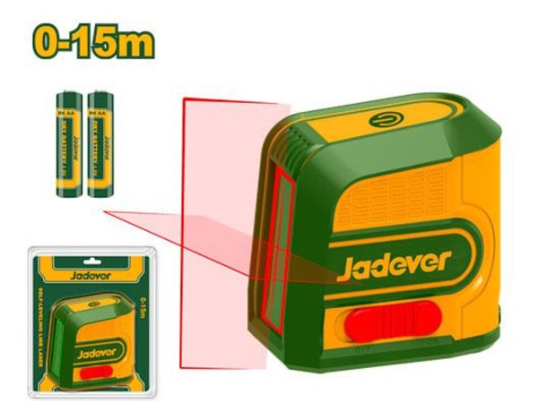 Nivel Láser Autonivelante 15m Rojo 2 Lineas Jadever - Imagen 3