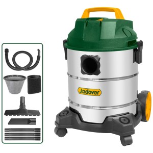 Aspiradora Seco Húmedo 1200w Tanque Metálico 20l Jadever