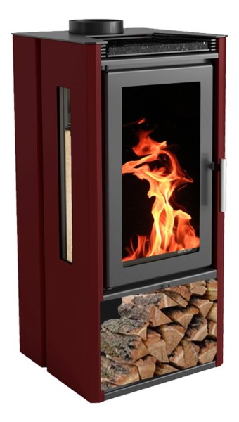 Calefactor Leña Ecologico 160 Mt2 Vidrios Laterales Visores - Imagen 3