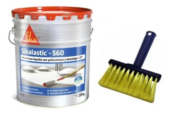 Membrana Liquida Sikalastic 560 Impermeabilizante 20kg Sika - Imagen 2