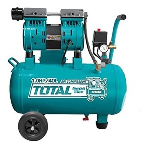 Compresor Aire 40lts Libre Aceite Total Tcs1075402 18 Meses