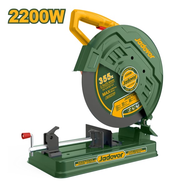 Sierra Sensitiva 2200w 14puLG 3700rpm Jadever - Imagen 2