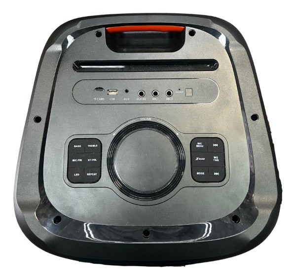 Torre Audio Parlante Fm Usb Mic Litio 8000 Pwpo Karaoke 2x12 - Imagen 5