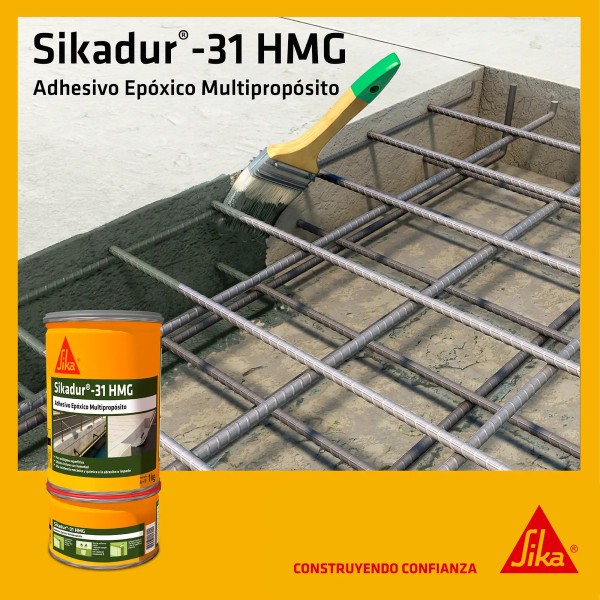 Sikadur 31 Adhesivo Epoxi Mortero Multiproposito 1 Kg Sika - Imagen 4
