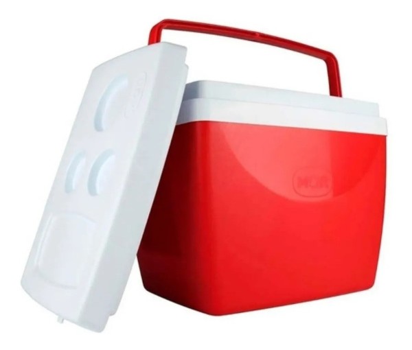 Conservadora Termica Playera Mor De 26lts Azul - Roja Elsue - Imagen 4