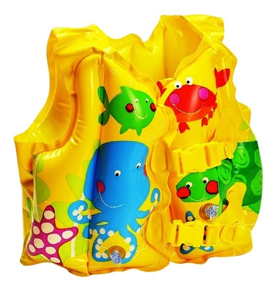 Chaleco Inflable Tropical Infantil 3a5 Años Intex 59661 - Imagen 2