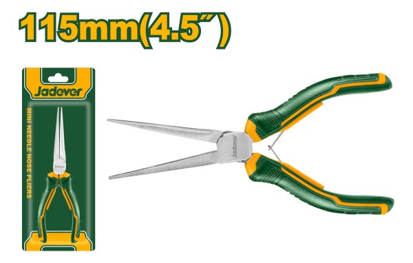 Mini Pinza Punta Fina 4.5 Pulgadas Jadever Jdpl0957 - Imagen 2
