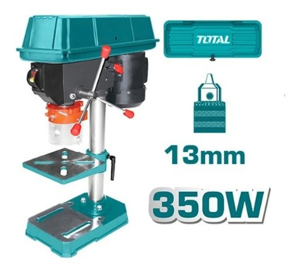 Taladro De Banco 350w 13mm 2650 Rpm Total Tdp133501 - Imagen 2