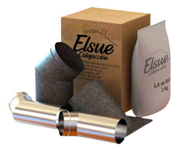 Kit Complemento Codos Calefactor P/pared