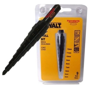 Mecha Escalonada Dewalt 12mm 4-12 5cm Largo Dw1793