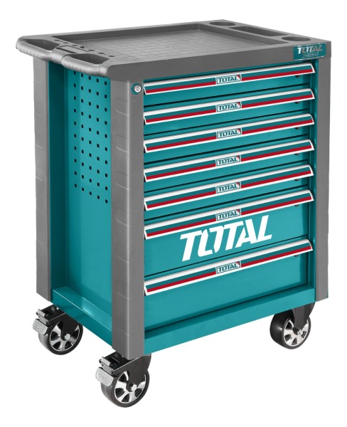 Gabinete Carro Taller Metal P Herramientas 7 Estantes Total