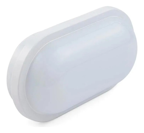 Aplique Luminaria Tortuga Oval Exterior Con Led 15w Luz Fría - Imagen 3