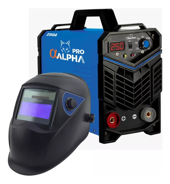 Soldadora Inverter Alpha Pro 250a Electrodo Apta Para Tig