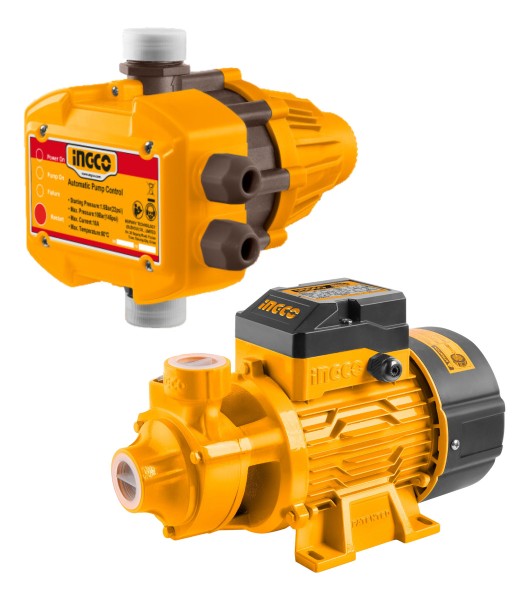 Kit Bomba Agua Periferica 1 Hp 750w + Automatico Ingco