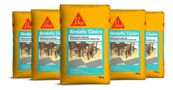 Bindafix Clásico Sika Adhesivo Para Ceramicas 25 Kg - Imagen 2