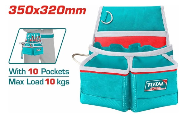 Porta Herramienta Canana Con Cinturon Total Tht16p10125 - Imagen 2