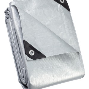 Lona Reforzada Con Protección Uv Gris 5x4 Metros Jadever