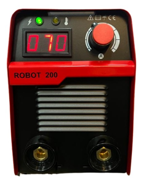 Soldadora Inverter Robot 200a Display Digital + Máscara - Imagen 3