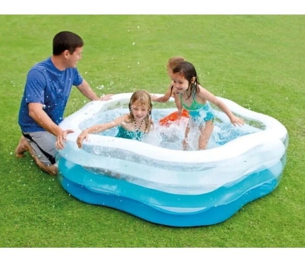 Piscina Infantil Inflable Estrella Intex, 56495 185x180x53 - Imagen 2