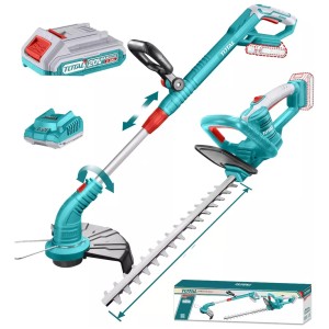 Combo Bordeadora + Corta Cerco Total 20v C/bateria Y Car