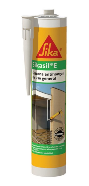 Silicona Acética Sikasil E Transparante 300ml Elsue