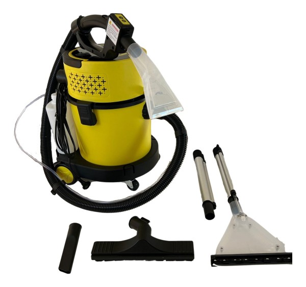 Combo Lava Tapizados Alfombras 1200w 4en1 Atornilladora 12v - Imagen 5