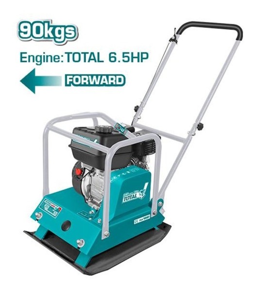 Plancha Compactadora Vibradora 90kg 6.5hp Total Tp7100-2 - Imagen 3