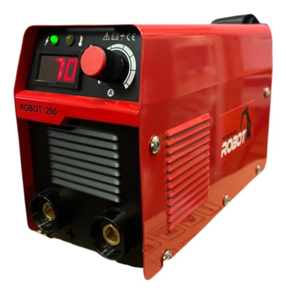 Soldadora Inverter Robot 200a Display Digital + Máscara - Imagen 2