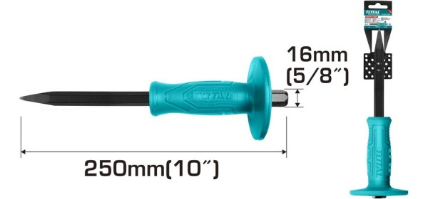 Punta Cincel Para Hormigon 250mm Total Tht4221026 - Imagen 2