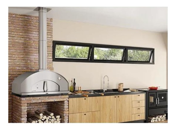 Horno Pizza Leña Interior Movible Metavila 43x66x74 615in - Imagen 2