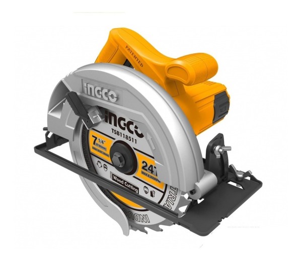 Sierra Circular Ingco 7 1/4 1400w Super Select Cs18538 - Imagen 2