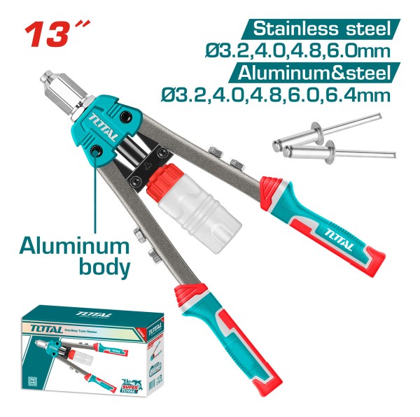 Remachadora Manual Industrial 13'' Total Tht32131 - Imagen 3