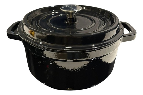 Olla Hierro Fundido Esmaltada Antiadherente 26cm 5.5lt - Imagen 3
