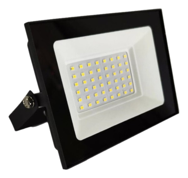 Foco Reflector Led 50w Luz Fria Blanca 6500k Intemperie Ip66