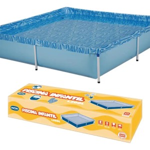 Piscina 1500lt Mor Reforzada Infantil 1.89 X 1.89 X 0.42 Mt