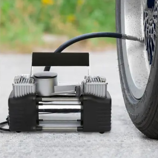Mini Compresor Inflador 12v 120psi Auto Camioneta Bicicleta - Imagen 3