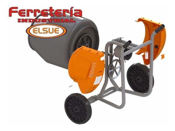 Hormigonera Mezcladora Trompito Industrial Deper 130l Arg - Imagen 2