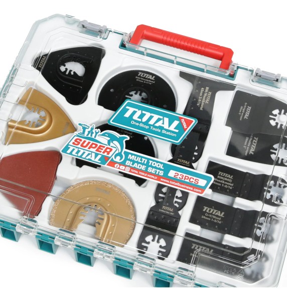 Set 23 Accesorios Total Para Sierra Multifunción Oscilante - Imagen 4