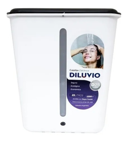 Termotanque Diluvio 25lt Eléctrico 1100w - Imagen 2