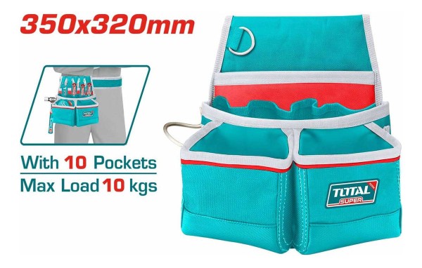 Porta Herramienta Canana Con Cinturon Total Tht16p10125 - Imagen 3