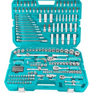 Set De Herramientas Total 216 Piezas Llave Criquet Y Dados