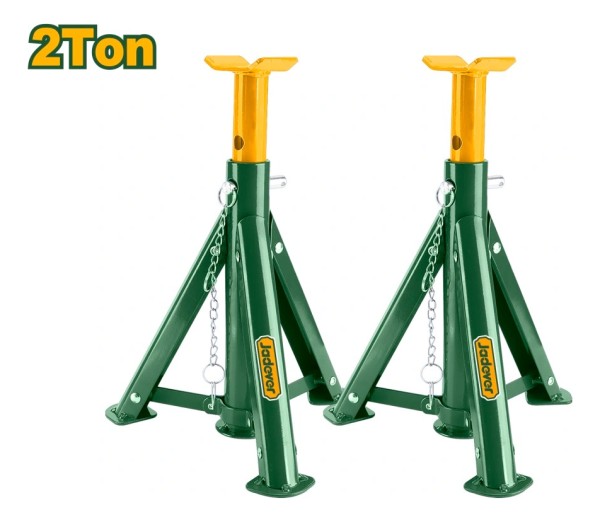 Set 2 Caballetes Soporte 2 Toneladas Jadever Jdhj3502 - Imagen 2