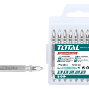 Set De 10 Puntas Para Atornillador Total Tac16ph233 Elsue