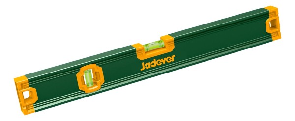 Nivel De Mano 100cm Jadever 2 Burbujas 1 Metro Construccion