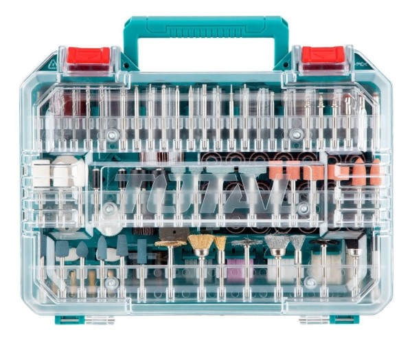 Kit 420 Accesorios De Mini Torno Total Takmg4208 - Imagen 2