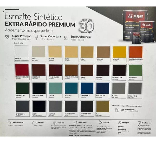 Esmalte Sintético Brillante Int/ext Premium Alessi 3.6 Lts - Imagen 20